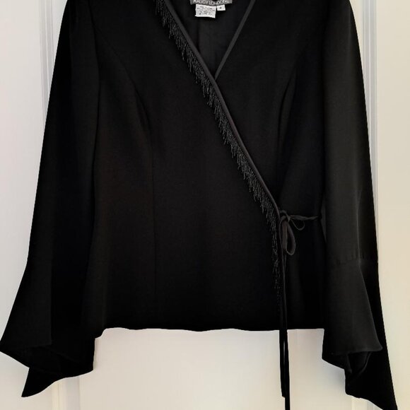 Maggie London Two-Piece Evening Pantsuit-Size 4 - Picture 2 of 10